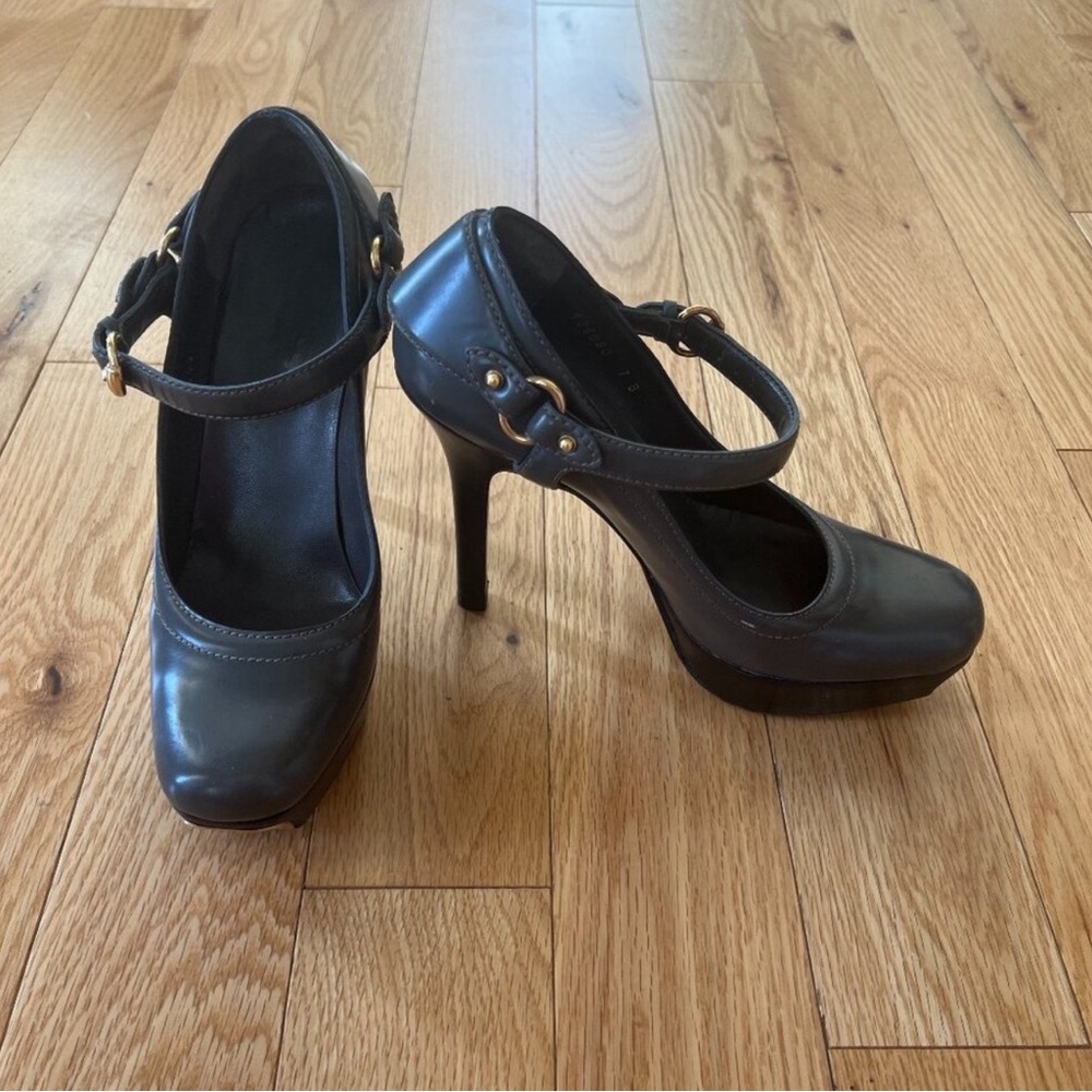 Gucci Platform Mary Jane Heels - 7